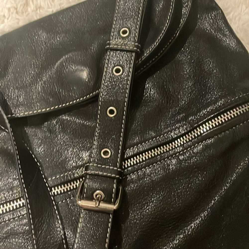 Badgley Mischka Black Bag - Picture 5 of 11